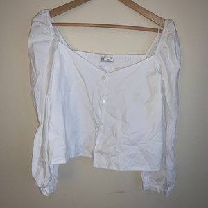 Zara White Top
